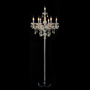 Candelabra standing deals lamp